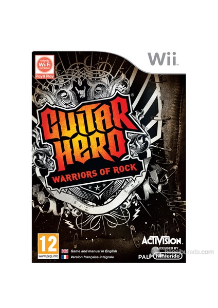 Guitar Hero 6 Wor Tek Oyun Wii