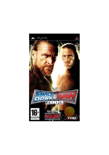 SMACKDOWN VS RAW 2009  PSP