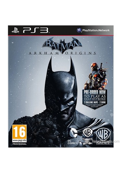Batman Arkham Origins Limited Edition PS3