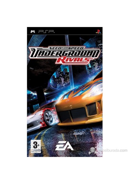 NFS Underground Rivals PSP