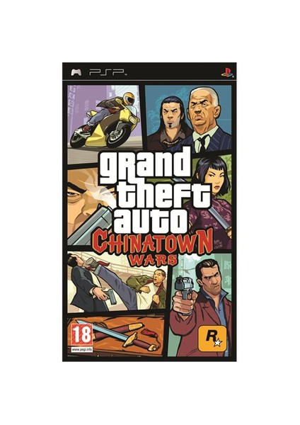 Grand Theft Auto China Town Wars Psp