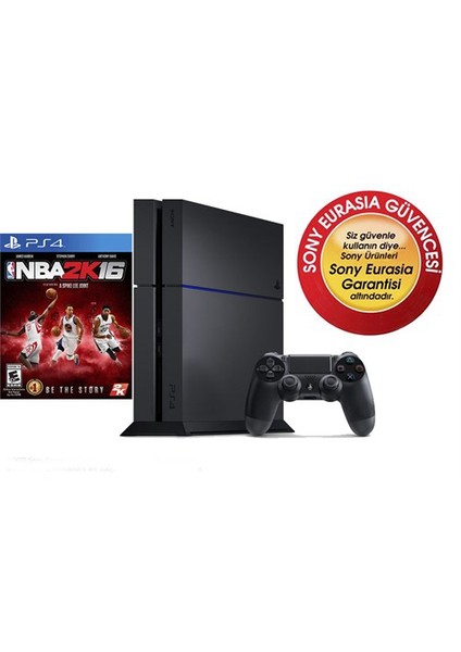 Ps4 1 Tb + Nba 2K16 (Sony Eurasia Garantili)