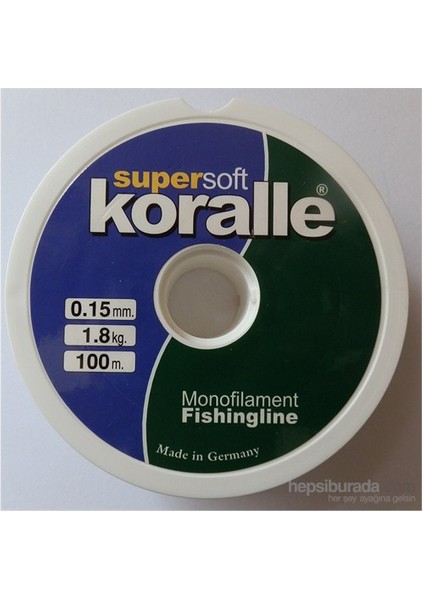 Supersoft Mono Misina 100Mt.-0,15Mm