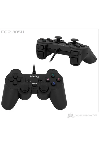 FGP-305U PC Uyumlu USB Game Pad Titreşimli Direct-X Uyumlu