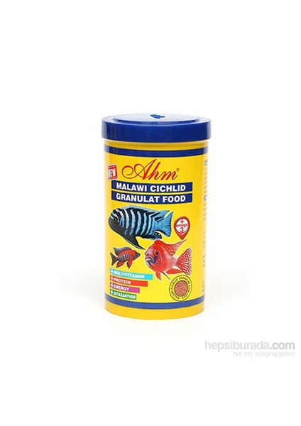 Malawi Cichlid Gran.1000 Ml Balık Yemi