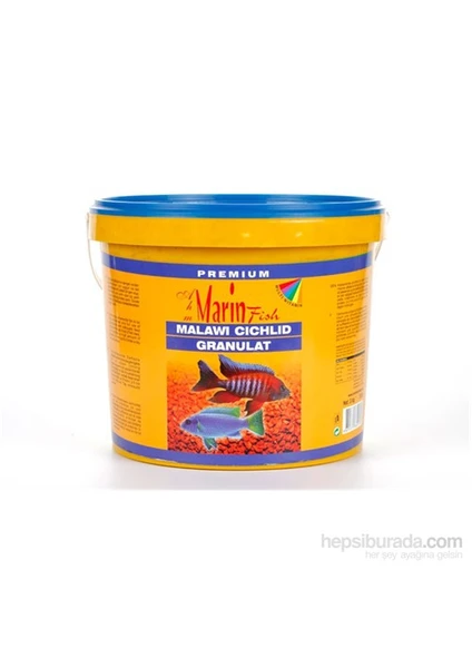 Malawi Cichlid Gran.10 Lt-3 Kg Balık Yemi