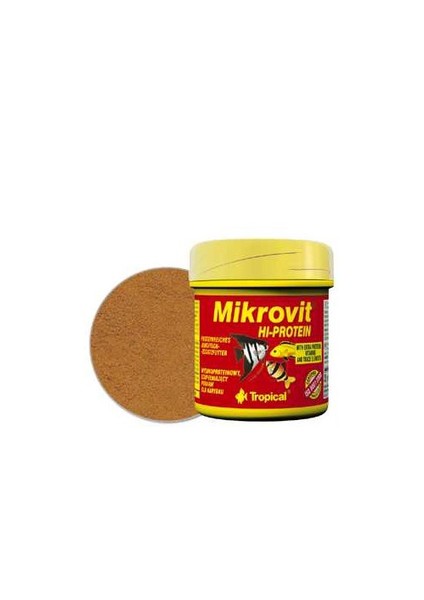 Microvit Hi - Protein Yavru Balık Yemi 50 Ml