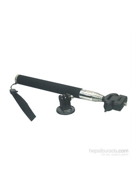 Gopro Kameralar İçin Uzayabilen Monopod Ve Bağlantı Parçası