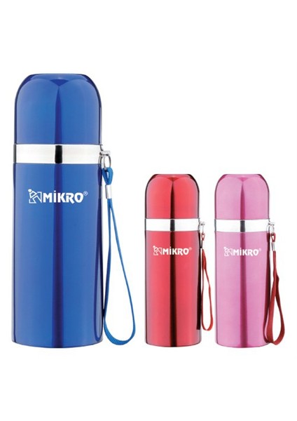 Qe-378M 350Ml Çelik Termos (Metalik Renk) 378M