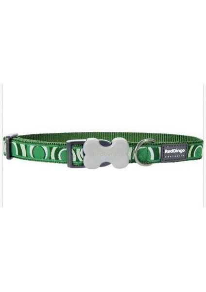 Reddingo Circadelic Desenli Yeşil Köpek Boyun Tasması 20 Mm