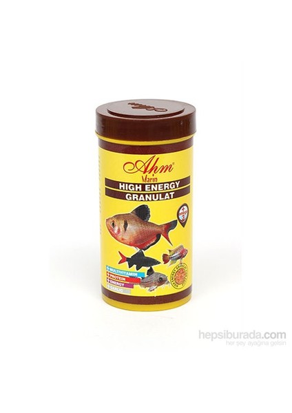 High Energy Granulat 250 Ml Balık Yemi