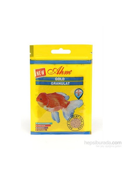 Gold Granulat 15 Gr Balık Yemi 12Li