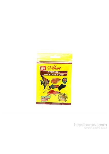 Tropical Mix Flake Food 10 Gr Balık Yemi 12Li