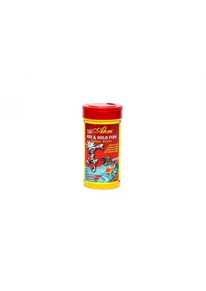 Balık Yemi Koi Goldfish Colour Sticks 250 Ml