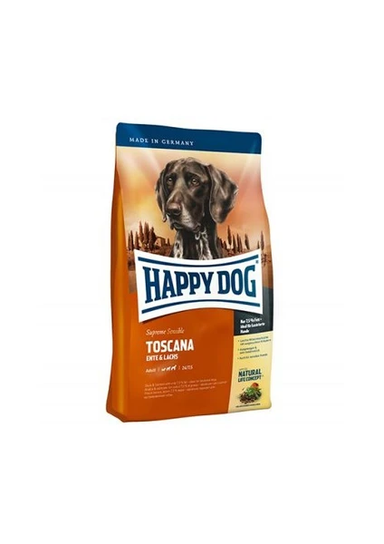 Happy Dog Toscana Kuzulu Somonlu Hassas Derili Köpek Maması 12,5 Kg