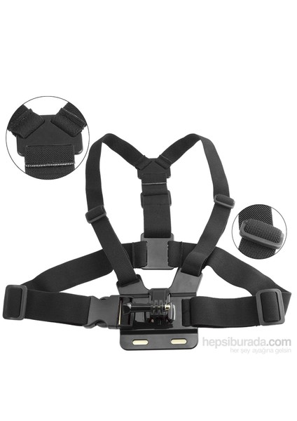 Gopro Göğüs Aparatı (Chest Body Strap)