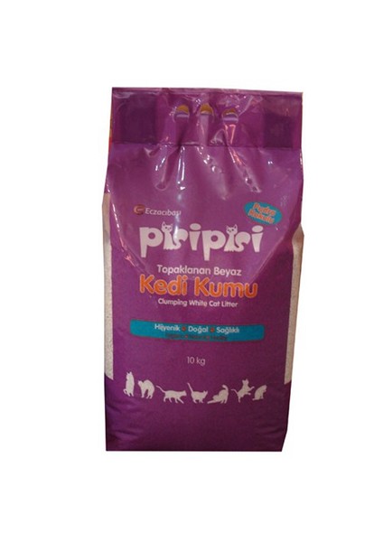 Pisipisi Eczacıbaşı Kalın Taneli Topaklaşan Kedi Kumu 10 Kg