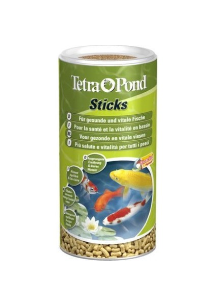 Tetra Pond Yeşil Yem 1 Lt Balık Yemi