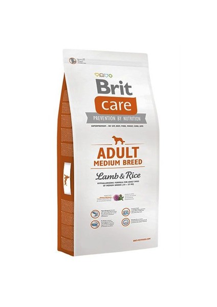 Adult Medium Kuzu Etli Orta Irk Yetişkin Köpek Maması 3 Kg
