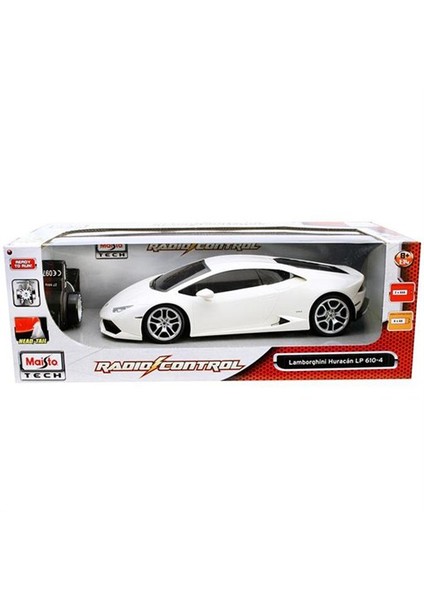 Maisto Lamborghini Huracan Lp 610-4 U/K 1:14 Maisto Tech Beyaz