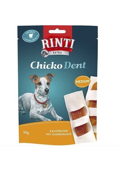 Chicko Tavuklu Dental Diş Sağlığı Destekleyici Köpek Ödülü 50 Gr