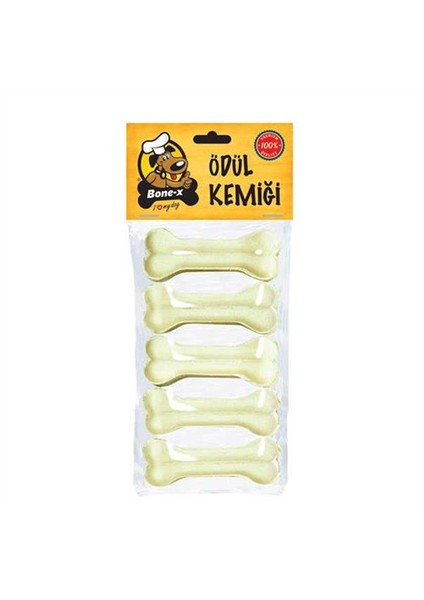Yenilebilir Doğal Press Kemik 25 Gr 5Li