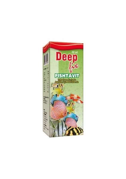 Deep Fix Fishtavit (Balık Vitamini ) 30 Ml.