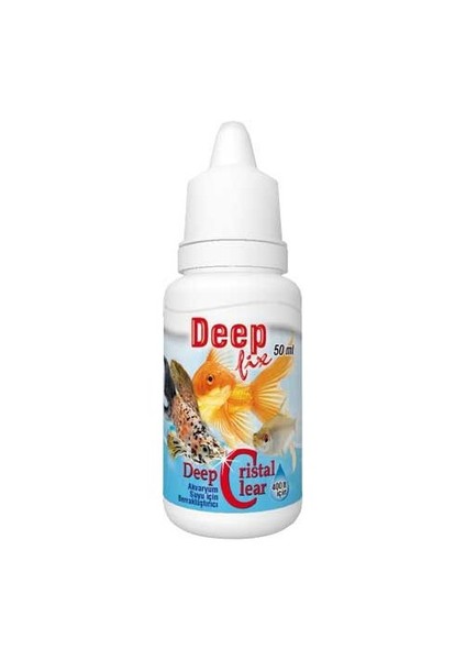 Deep Fix Deep Crystalclear (Akvaryum Berraklaştırıcı ) 50 Ml.