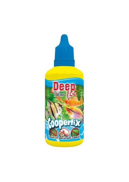 Deep Fix Cooperfix (Akvaryum Yosun Ve Salyangoz Gideri) 50 Ml.