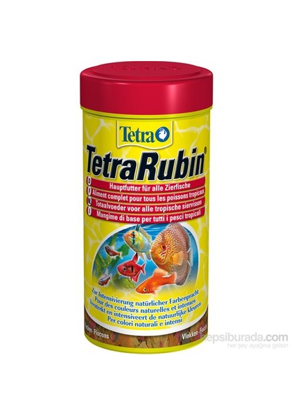 Rubin Flakes Balık Yemi 250 Ml