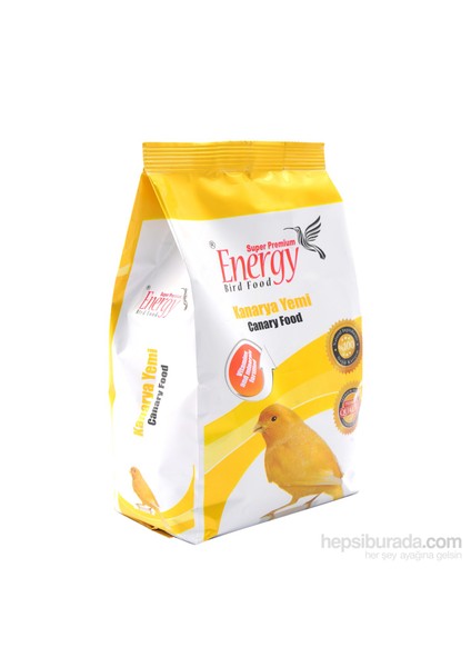 Bird Food Energy Super Premıum Energy® Kanarya Yemi(500 G)