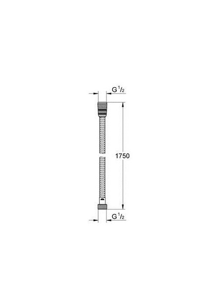 Rotaflex Duş Hortumu 175 cm - 28025000