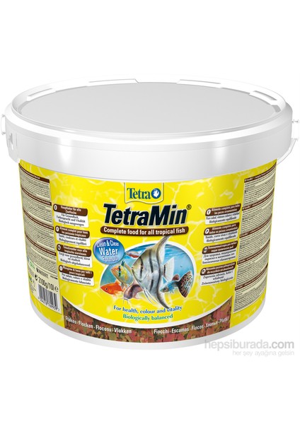 Tetramin Flakes Kova Balık Yemi 10 Lt