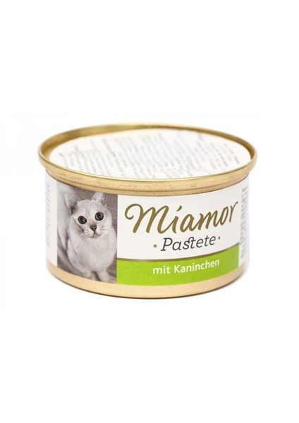 Pastete Kedi Tavşanlı Konserve 85 Gr