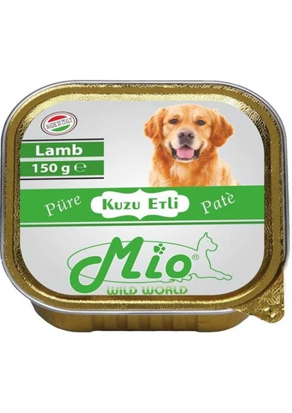 Kuzu Etli Püre Köpek Konservesi 150 Gr