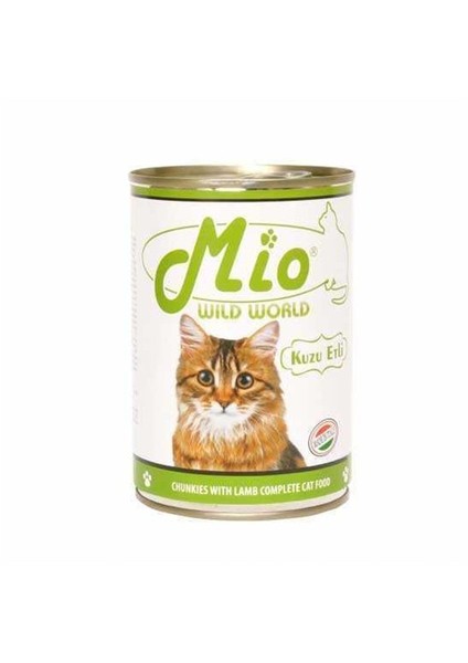 Kuzu Etli Konserve Kedi Maması 415 Gr