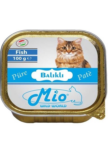 Balık Etli Püre Kedi Konservesi 100 Gr