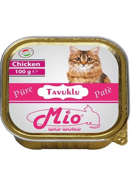 Tavuk Etli Püre Kedi Konservesi 100 Gr