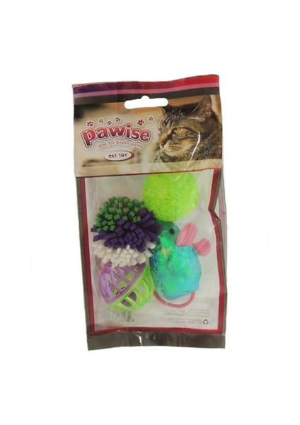 Cat Toy 4Pcs - Kedi Oyuncağı