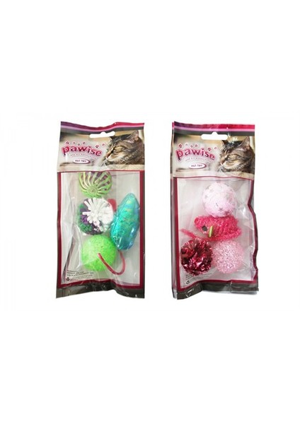 28204 Kedi Oyuncağı Mix 4Lü