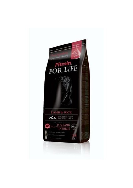 Dog For Life Kuzulu Pirinçli Yetişkin Köpek Maması 15Kg