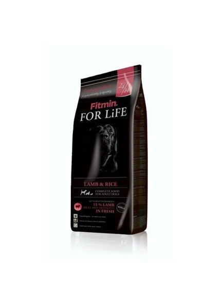 Dog For Life Kuzulu Pirinçli Yetişkin Köpek Maması 3Kg