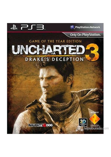 Uncharted 3: Drake's Deception Game of the Year Edition Türkçe PS3