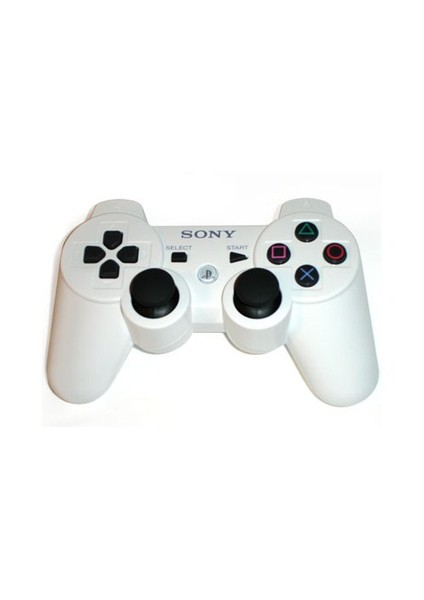 Playstation 3 Titreşimli Kablosuz Kumanda/Kol (Joystick) Beyaz