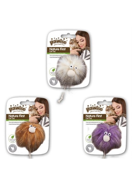 Catnipli Peluş Kedi Oyuncağı 7 Cm