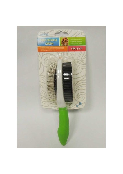 Dog Double Brush - Köpekler İçin Çift Taraflı Tarak