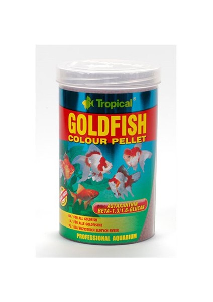 60476 Goldfish Color Pellet 1000 Ml