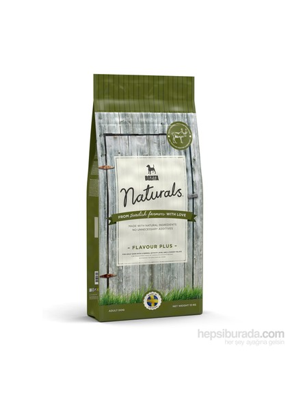 Naturals Flavour Plus Köpek Kuru Mama 12Kg