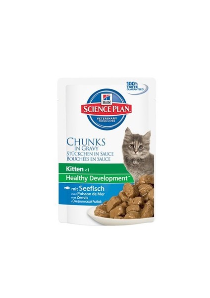 Chunks In Gravy Kitten Balıklı Yavru Kedi Konservesi 85 Gr