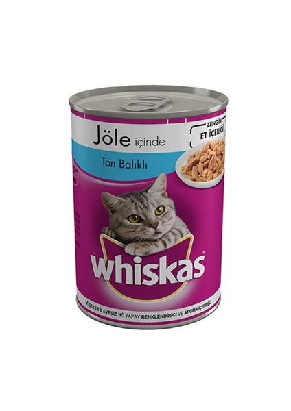 Konserve Erişkin Ton Balıklı Kedi yaş 400 Gr